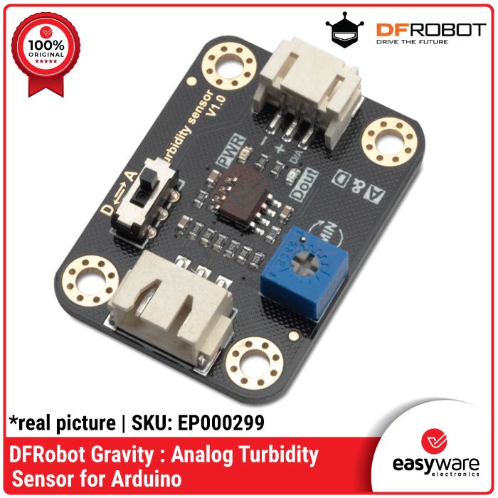 Jual DFROBOT GRAVITY ANALOG TURBIDITY SENSOR FOR ARDUINO | Shopee Indonesia