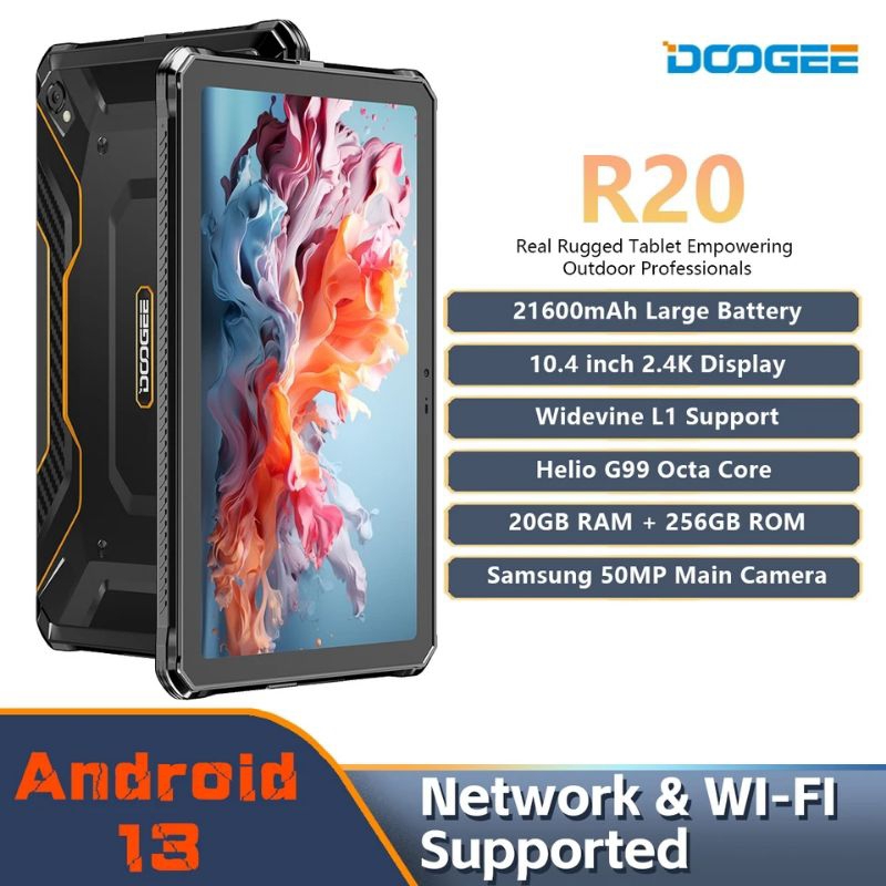 DOOGEE R20 Rugged Tablet 10.4 inch 2.4K Display main image 0