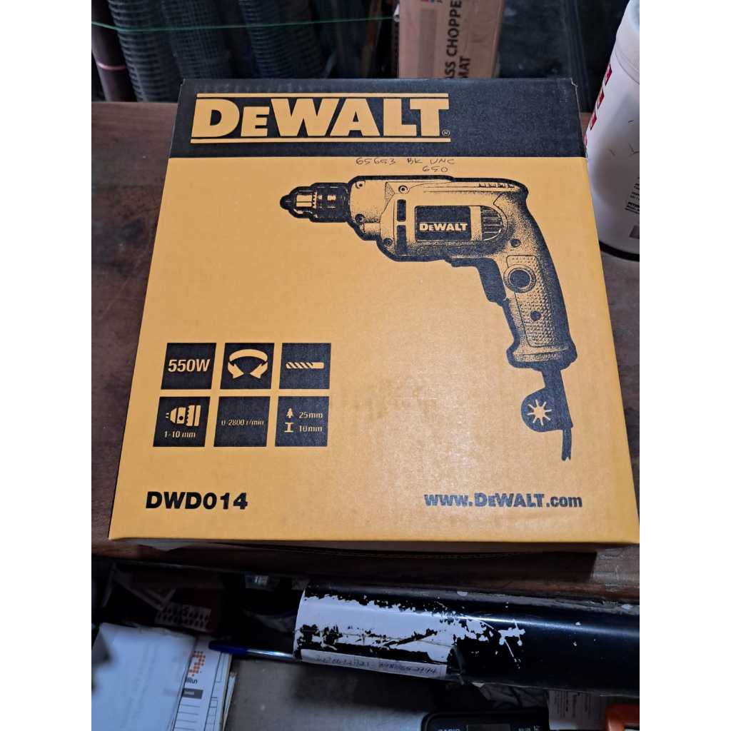Jual DEWALT BOR 10 MM DWD014 ( KUNING ) | Shopee Indonesia