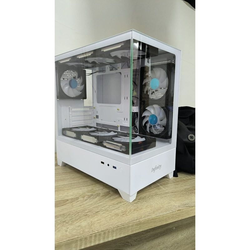 Jual INFINITY CASE FREY ( Aquatic Dual Tempered, mATX, BTF ) | Shopee ...