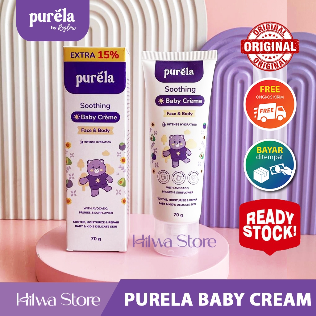 Jual PURELA SOOTHING BABY CREME - MEMBANTU MENGATASI IRITASI BIANG ...