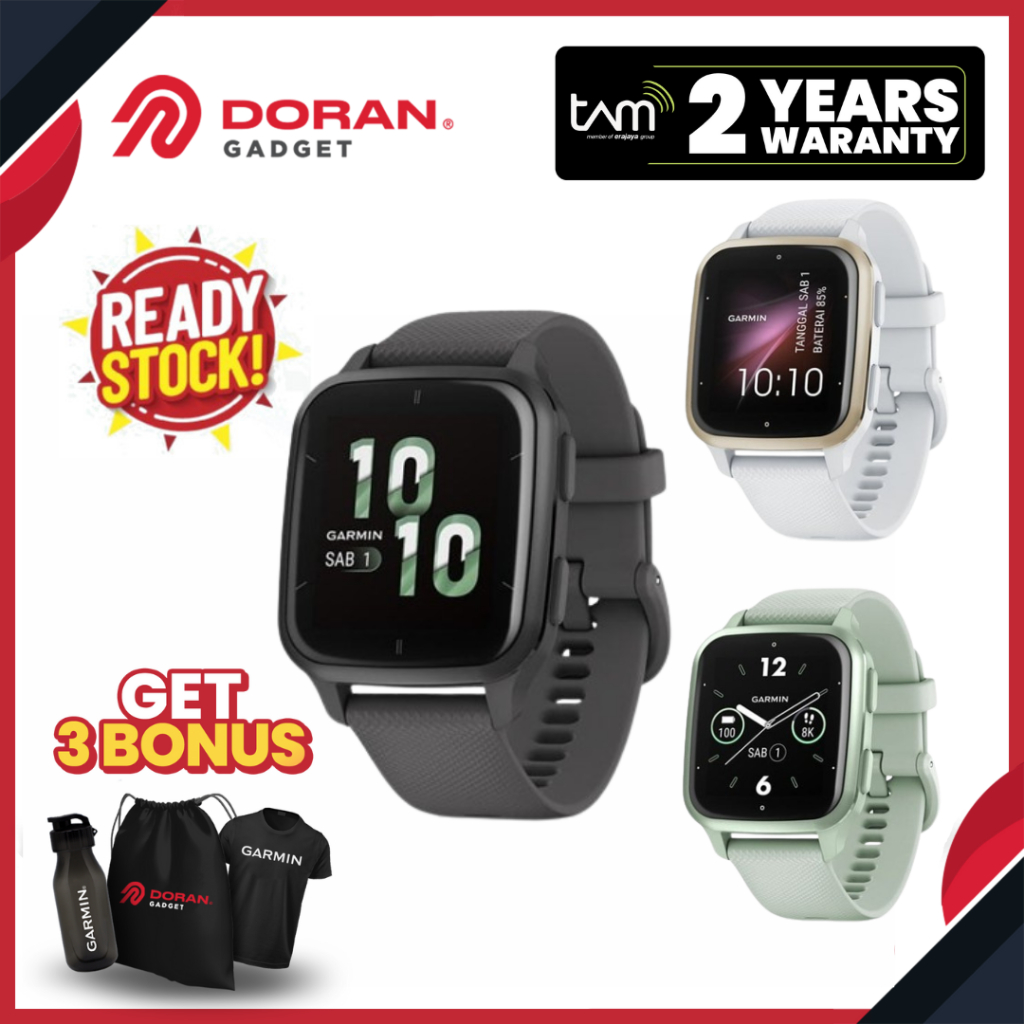 Jual Garmin Venu SQ Non Music Smartwatch Garansi Resmi TAM