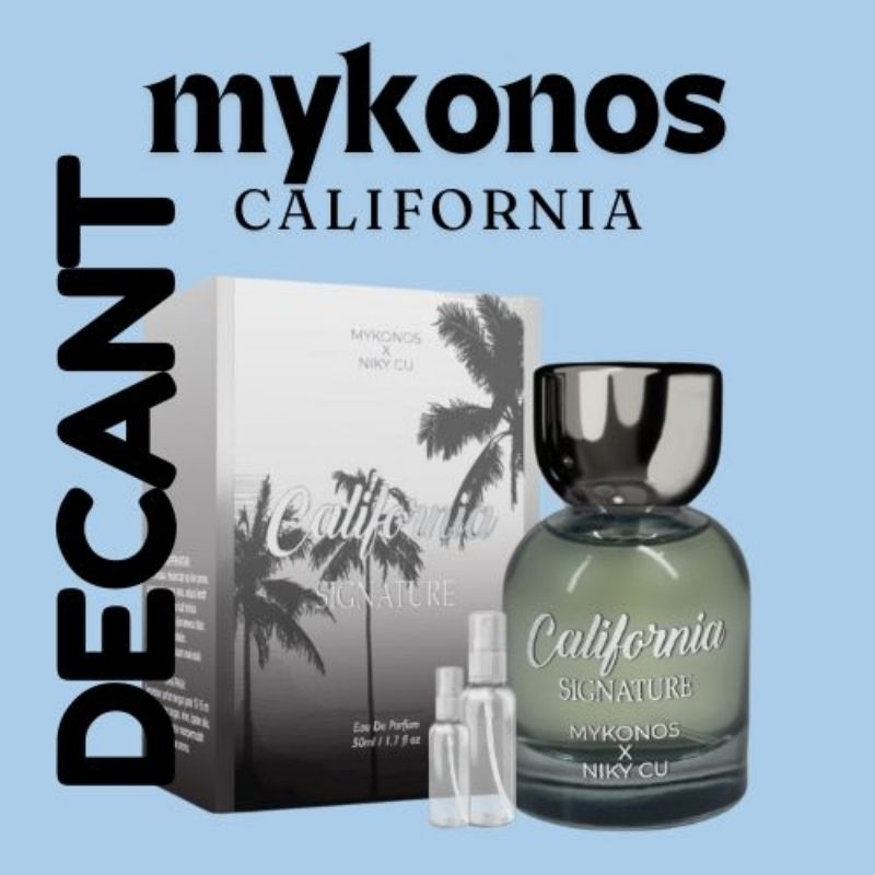 Jual DECANT Parfum MyKonos California EDP | Shopee Indonesia