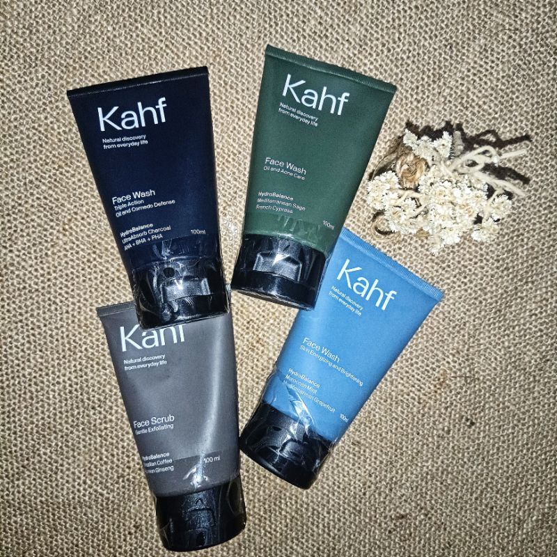 Jual Kahf Face Wash All Varian 100ml Kahf Facial Wash Sabun Cuci