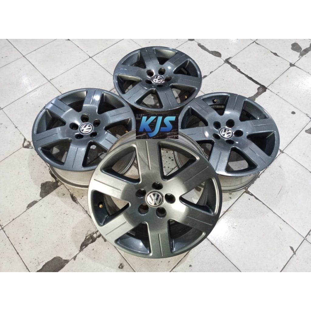 Jual Velg Mobil Copotan Bekas R16 VW Pcd 5x112 Ring 16 Buat Mercy Luxio ...