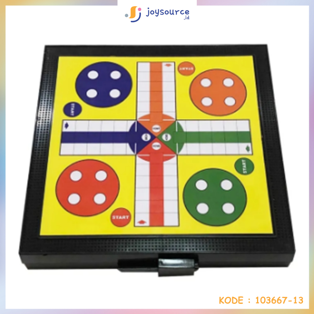 Jual Mainan Board Game 4in1 / Ular Tangga / Catur / Halma / Ludo I 4 in ...