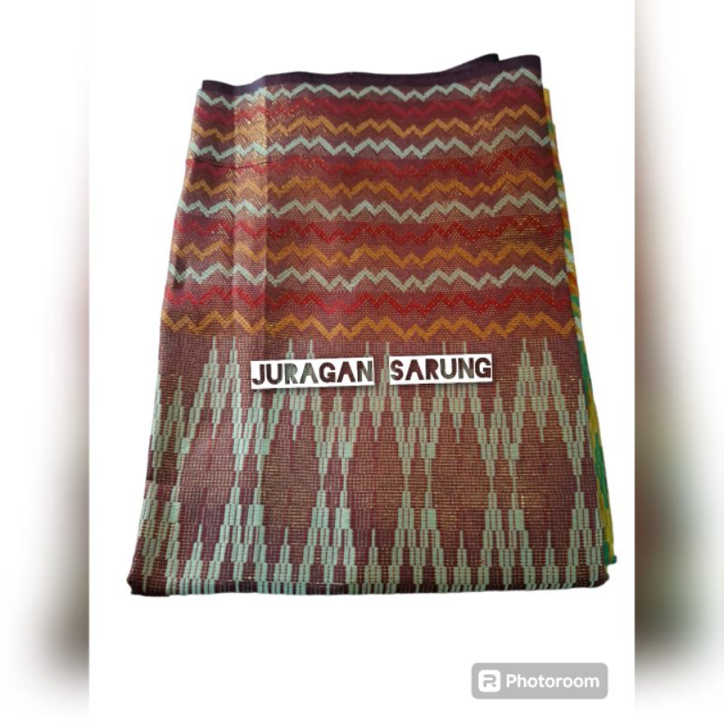 Jual Kain Tenun Songket Motif Rang Rang + Selendang Syal Ecer Dan ...