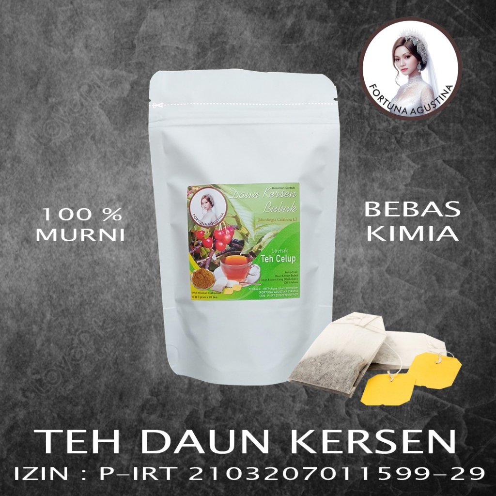 Jual Teh Daun Kersen Asli Murni - Minuman Herbal Antioksidan Terbaik ...