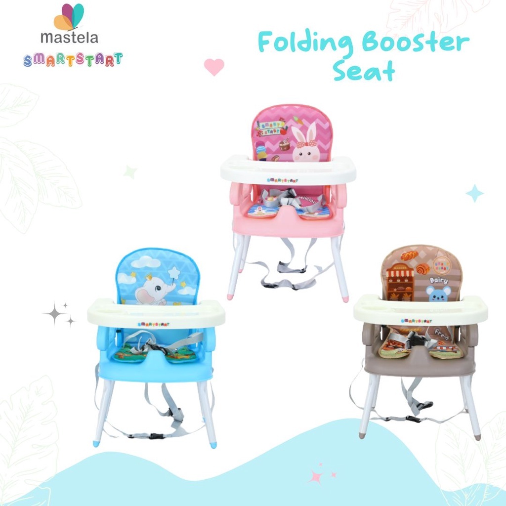 Jual MASTELA Folding Booster Seat / Kursi Makan Bayi | Shopee Indonesia