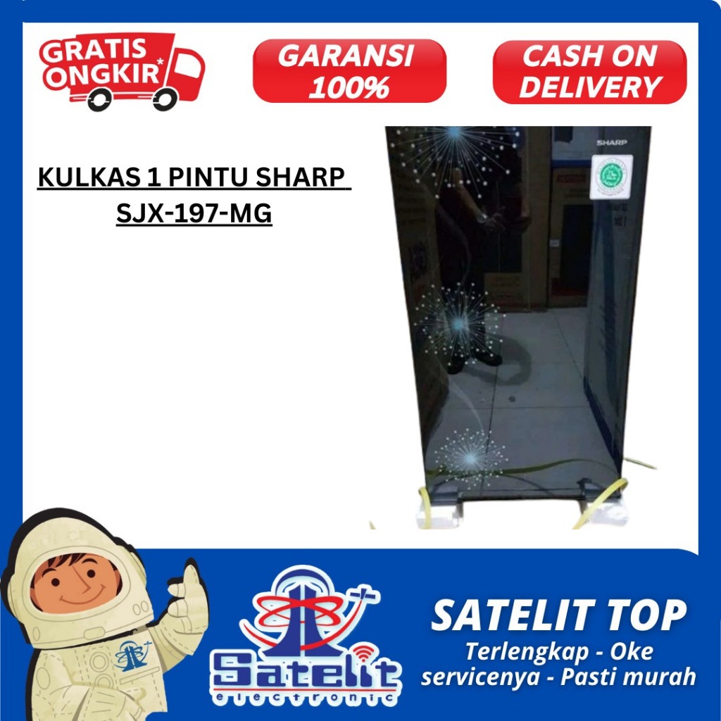 Jual Kulkas Refrigerator Lemari Es Sharp Sjx Mg Shopee Indonesia