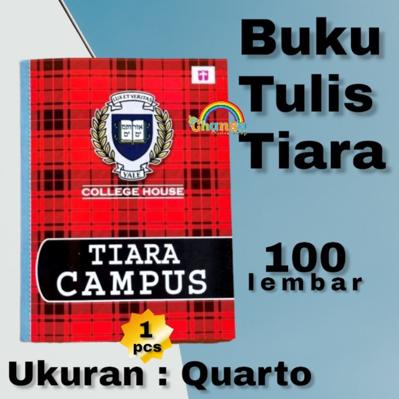 Jual [ ECERAN ] Buku Tulis Tiara 100 Lembar / Buku Tulis 100 lembar