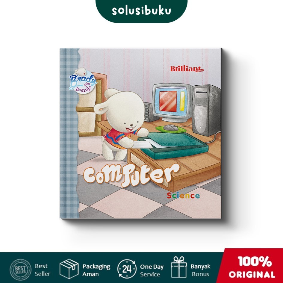 Jual Buku Computer: Brady The Bunny Series (Brilliant) | Shopee Indonesia