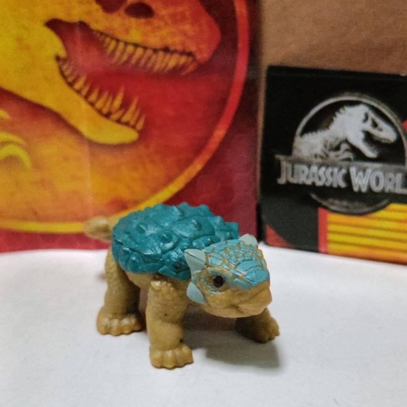Jual Jurassic World Mini Action Dino Mattel Original | ANKYLOSAURUS ...