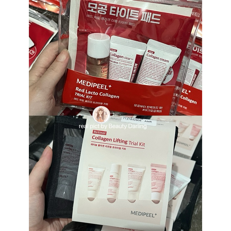 Jual CLEARANCE SALE READY MEDIPEEL RED LACTO COLLAGEN LIFTING TRIAL KIT ...