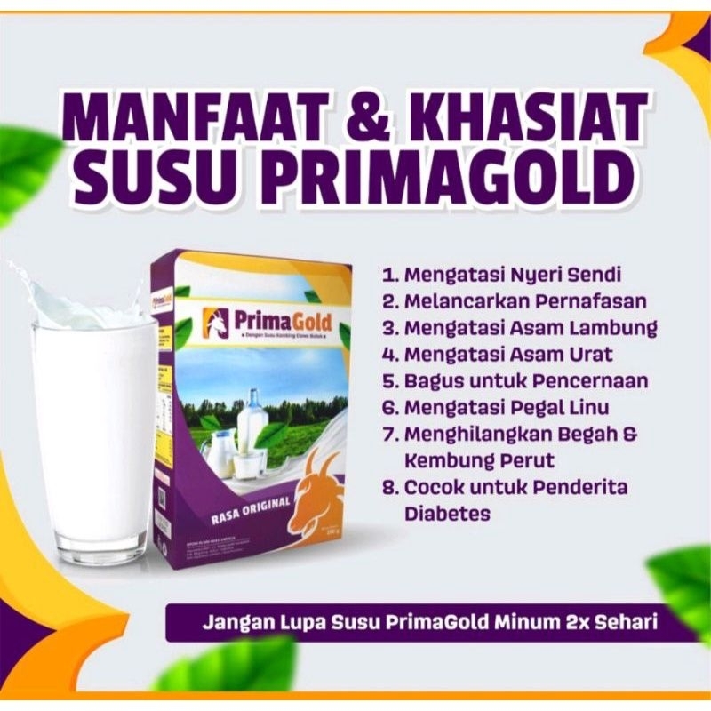 Jual PAKET 4 PRIMA GOLD Susu Kambing Etawa 200 gram | Shopee Indonesia