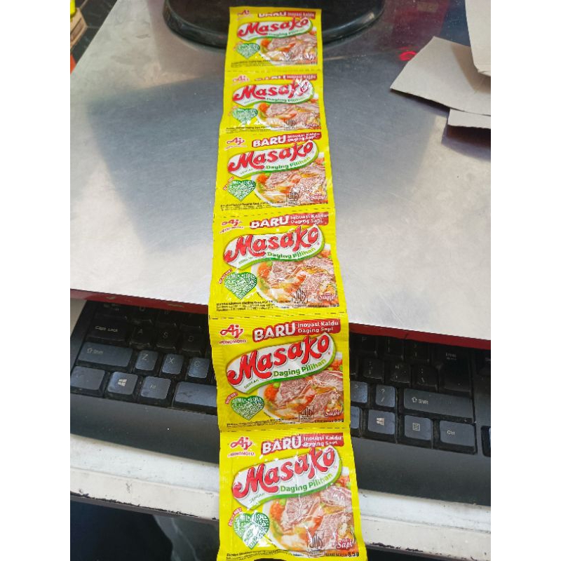 Jual Masako rasa sapi 1renceng isi6 sachet | Shopee Indonesia