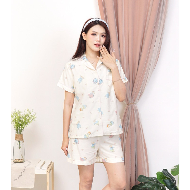 Jual Peter Rabbit Piyama Set Katun Jepang | Shopee Indonesia