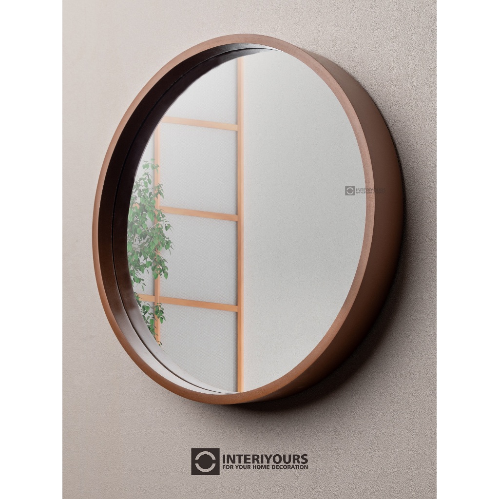 Jual Cermin Bulat Aesthetic Dekorasi Minimalis Berbagai Ukuran ...