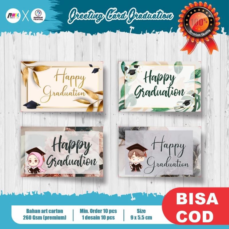 Jual Kartu Ucapan Happy Graduation Shopee Indonesia