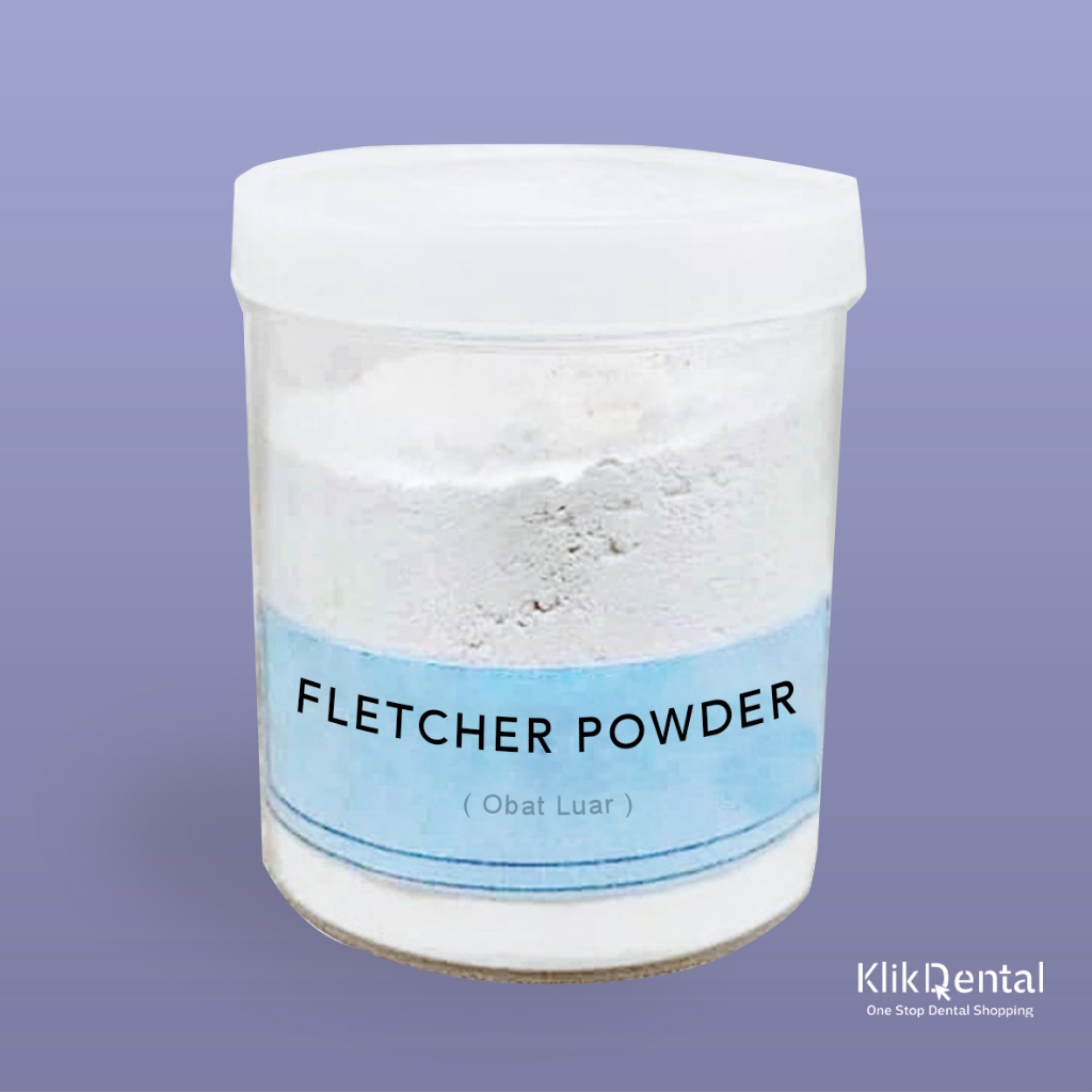 Jual KLIK DENTAL Fletcher Powder 100g | Shopee Indonesia