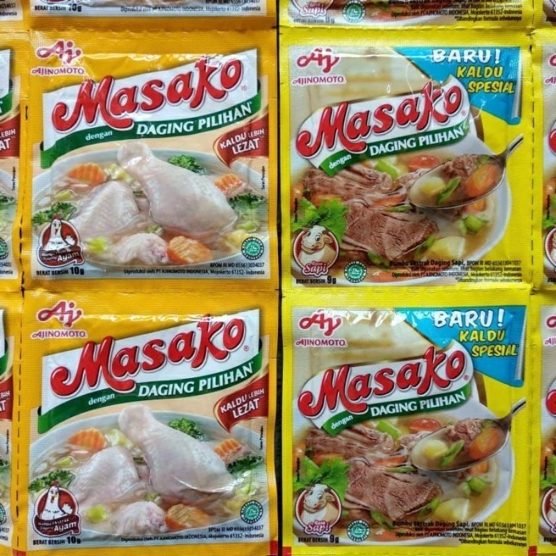 Jual Masako Renteng (12x8.5gr) / Masako Ayam / Masako Sapi / Masako ...