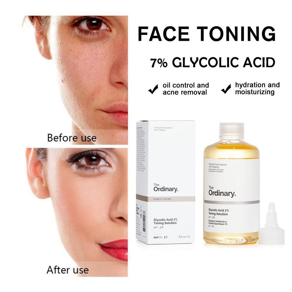 Jual The Ordinary Serum 240ml /The Ordinary Glycolic Acid 7 Toning