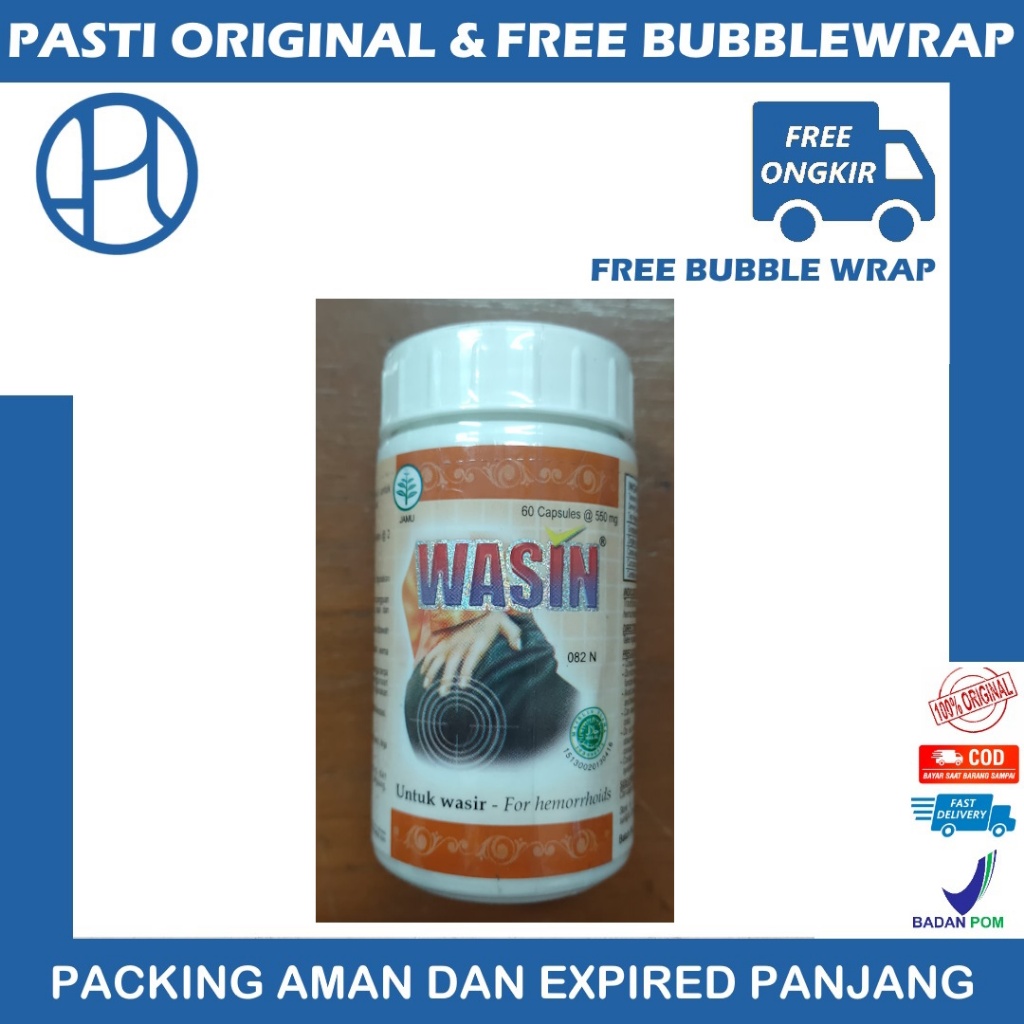 Jual PIL WASIN 60 KAPSUL JAMU BOROBUDUR | Shopee Indonesia