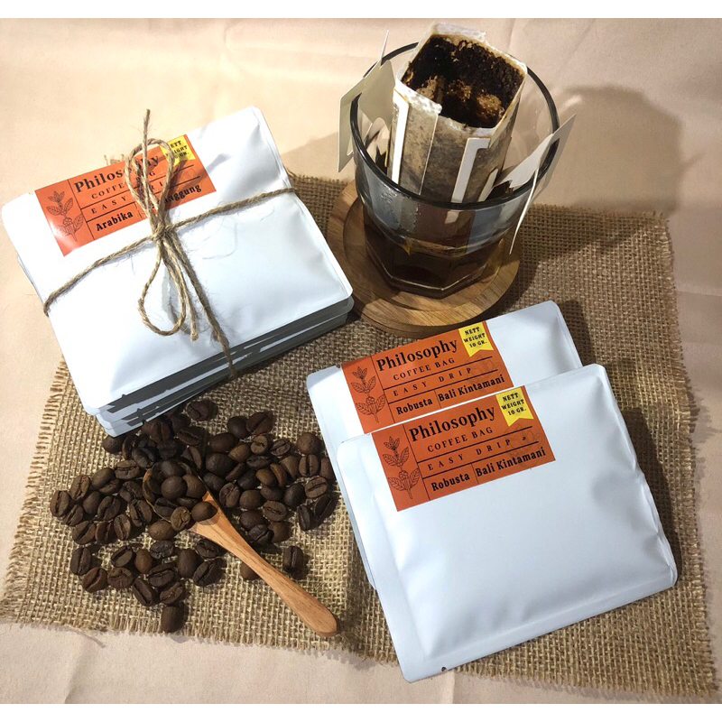 Jual Kopi Dripbag Coffee Drip Sachet Premium Robusta Bali Kintamani