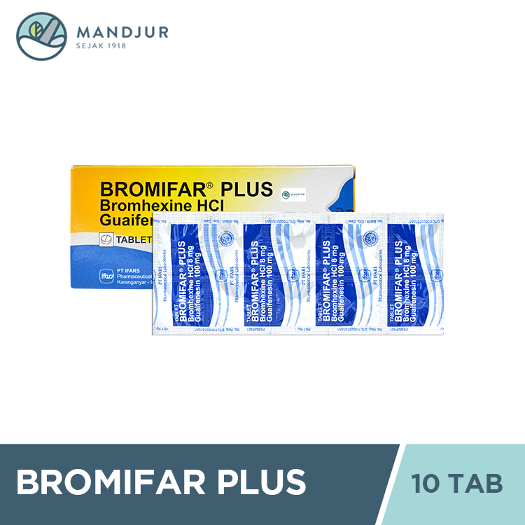 BROMIFAR PLUS 1 STRIP @ 10 TABLET
