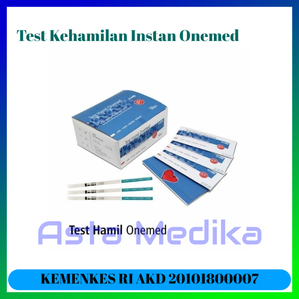 Jual Test Pack Onemed - Tes Kehamilan Instan HCG Onemed 99% akurat ...