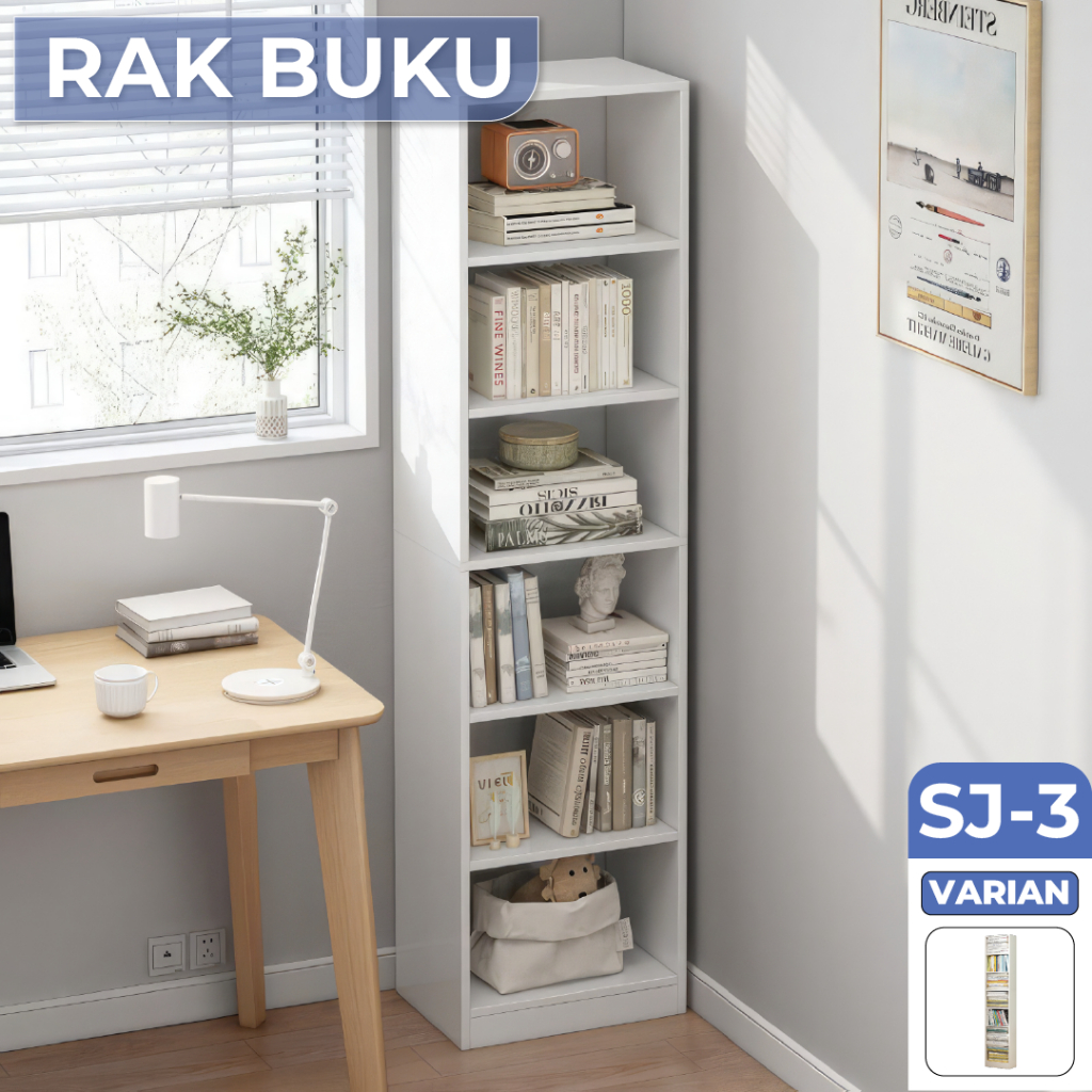 Jual FH8 Rak Buku 6 Susun Rak Penyimpanan Multifungsi Rak Susun Bahan ...