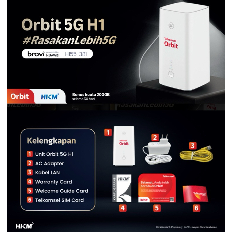 Jual Huawei Brovi Orbit 5G Router Wifi CPE 5 H155-381 5G | Shopee Indonesia