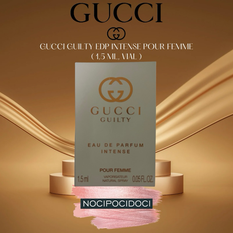 Jual Gucci Guilty Eau De Parfum Por Femme ( 1,5 mL, Vial )( Minimal ...
