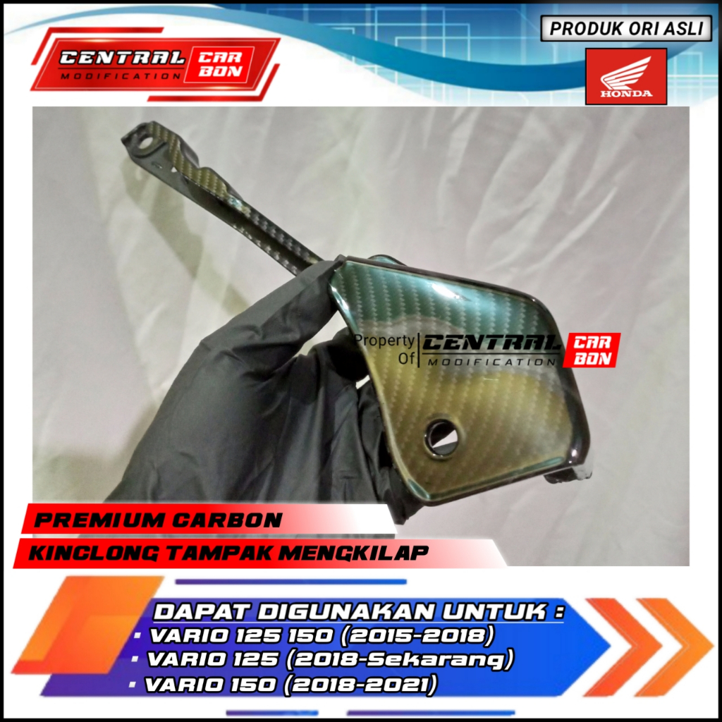 Jual Protector Speed Sensor vario 125 150 original honda carbon ...