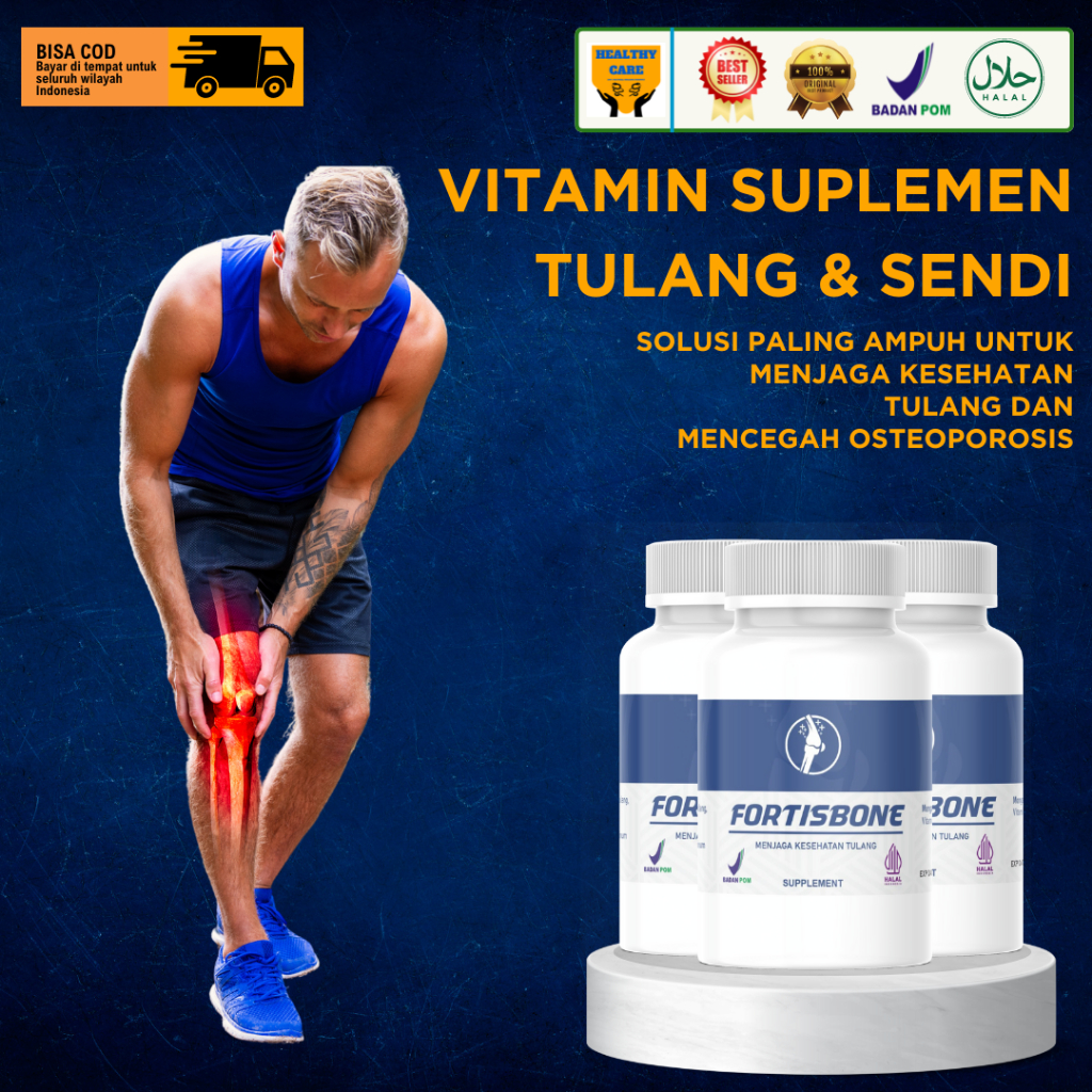 Jual FORTISBONE-Vitamin untuk Tulang dan Sendi-Suplemen Kesehatan ...