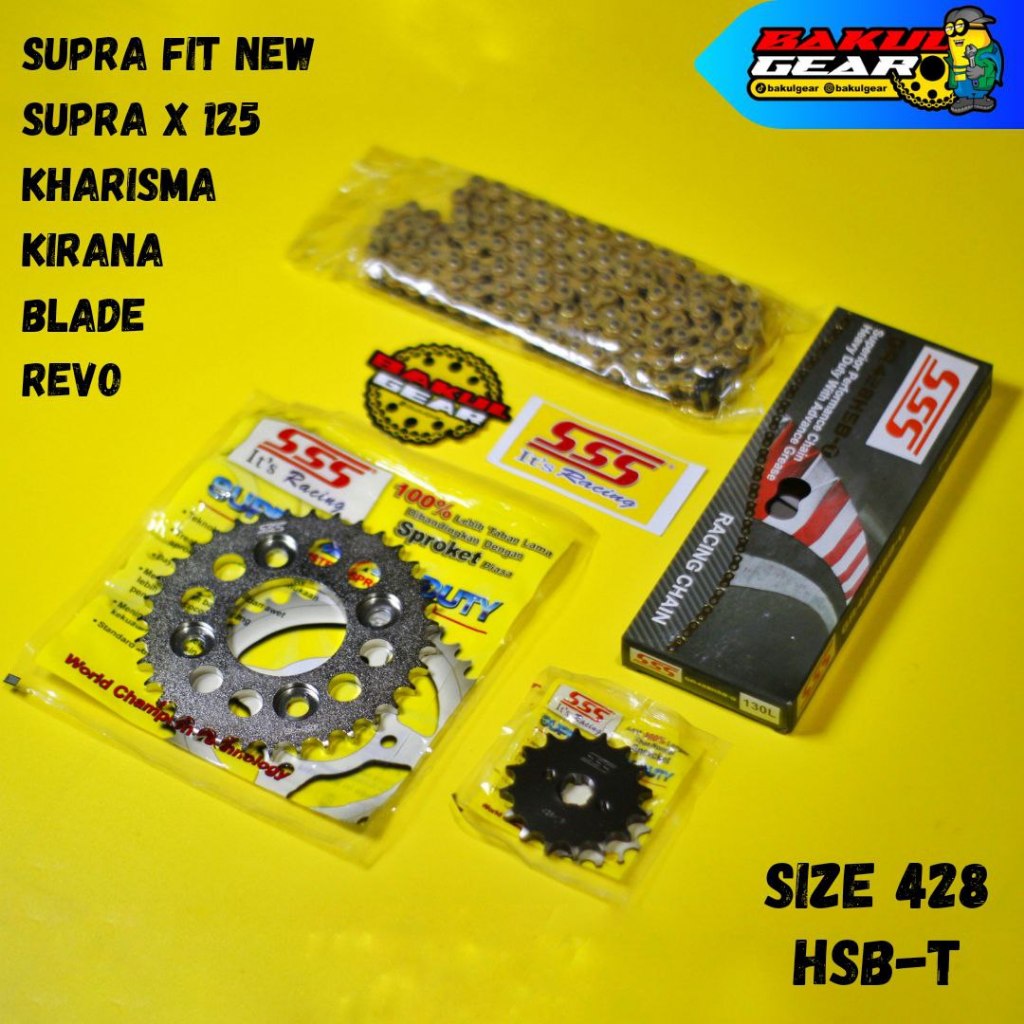 Jual Gear Set Sss Supra X 125 Supra X125 Kharisma Blade Revo Supra Fit