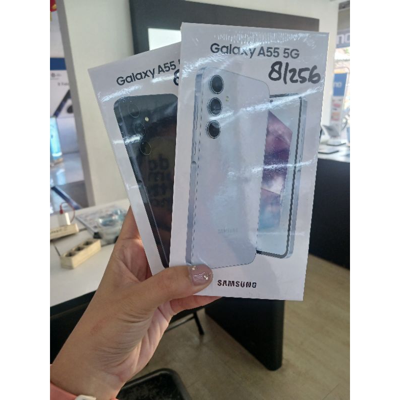 Jual Samsung A55 8/256 New ( free adaptor ) | Shopee Indonesia