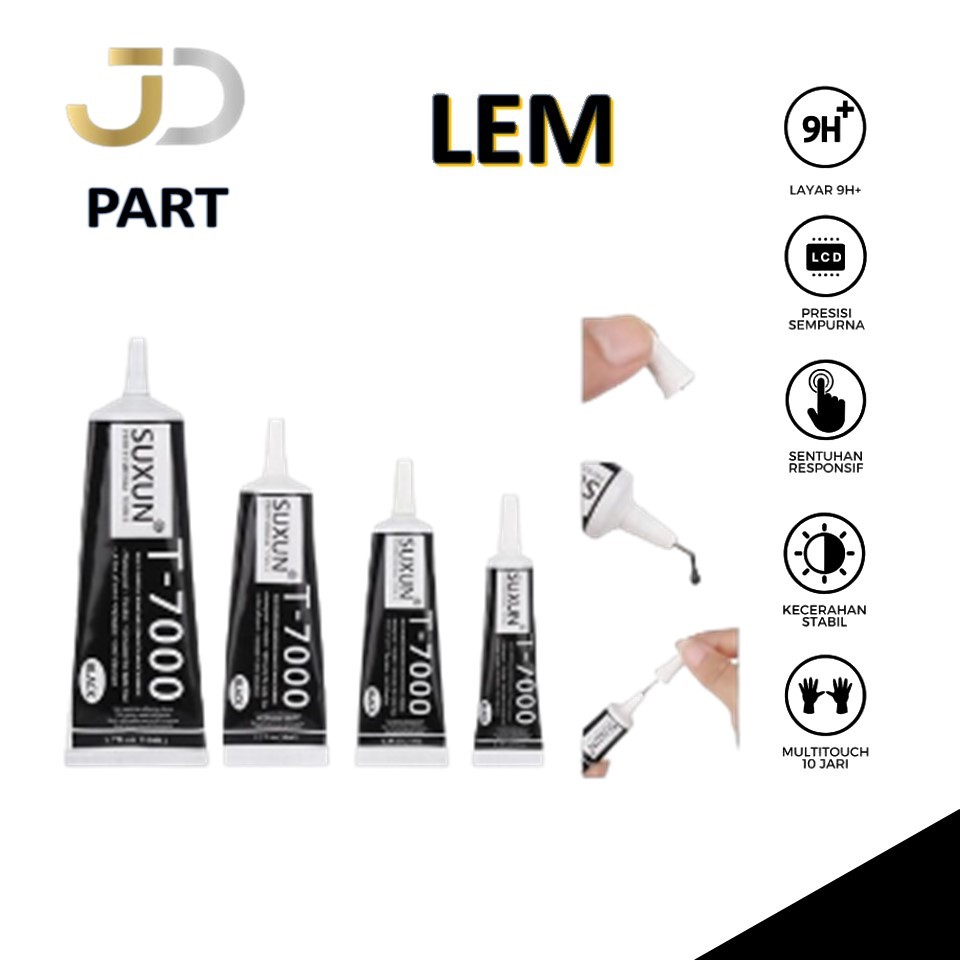 Jual LEM JELLY SUXUN T7000 / LEM TOUCHSCREEN SUXUN T7000 50ML 15ML ...