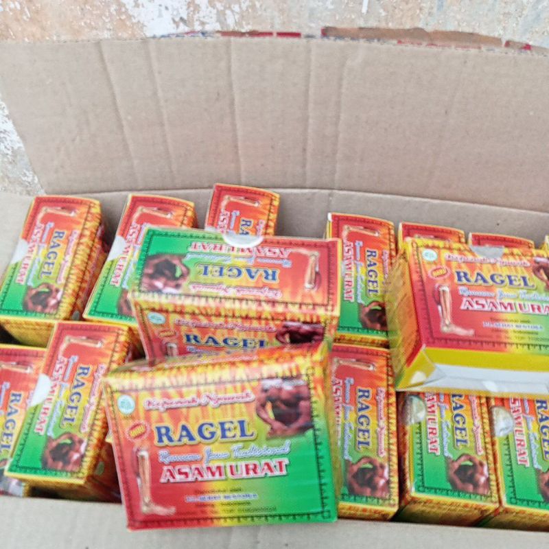Jual Ragel asam urat kepenak ngawak kemasan kotak isi 10 sachet ...