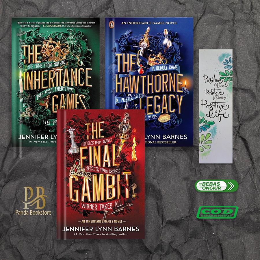 Jual The Inheritance Games (5 book series) by Jennifer Lynn Barnes ...