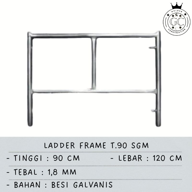 Jual LADDER FRAME T.90 SGM | Shopee Indonesia