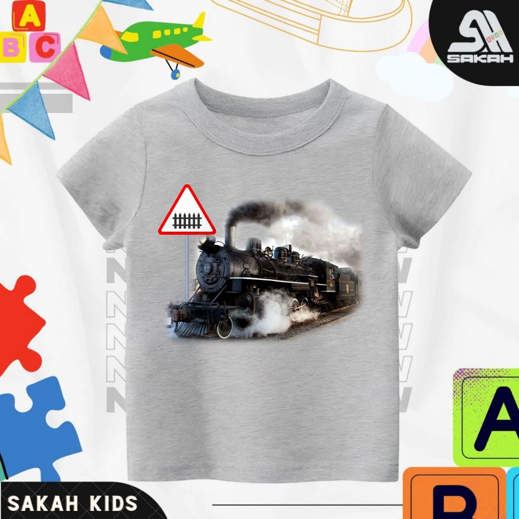 Jual Kaos Anak Custom Nama Combed 30s Kai Kereta Api 21 Untuk Anak Dan