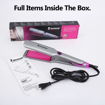 SHINON SH 788 Catokan Rambut Smoothing Ion 2in1 Curly Dan Lurus Catok Pelurus Rambut Salon