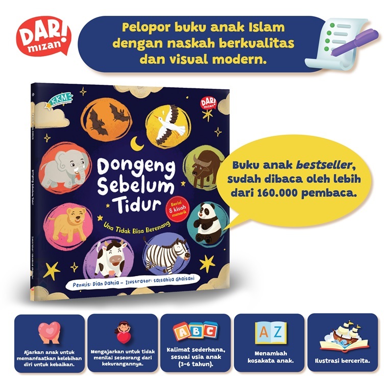 15 Buku Cerita Pendek Anak untuk Dibacakan Sebelum Tidur (Versi 4)