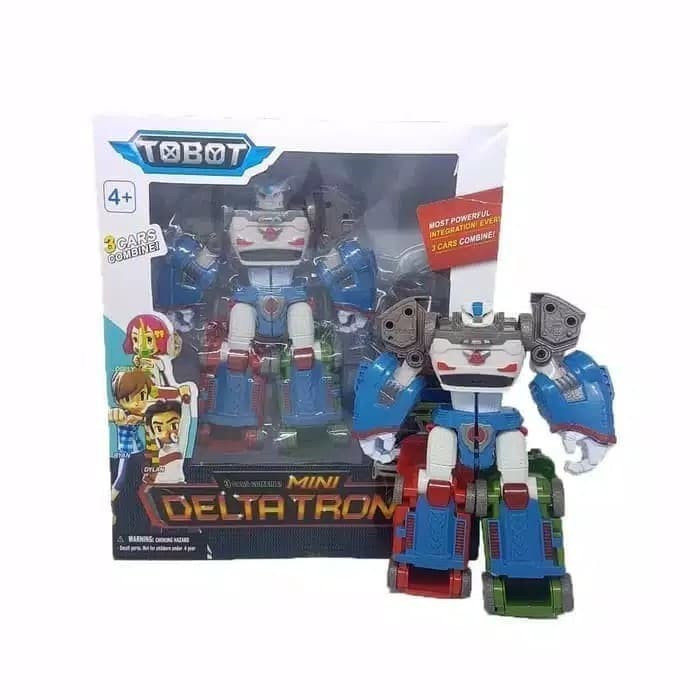 Jual Mainan Robot Deltatron Bisa Berubah 3 In 1 Edukasi - Robot Mobil ...