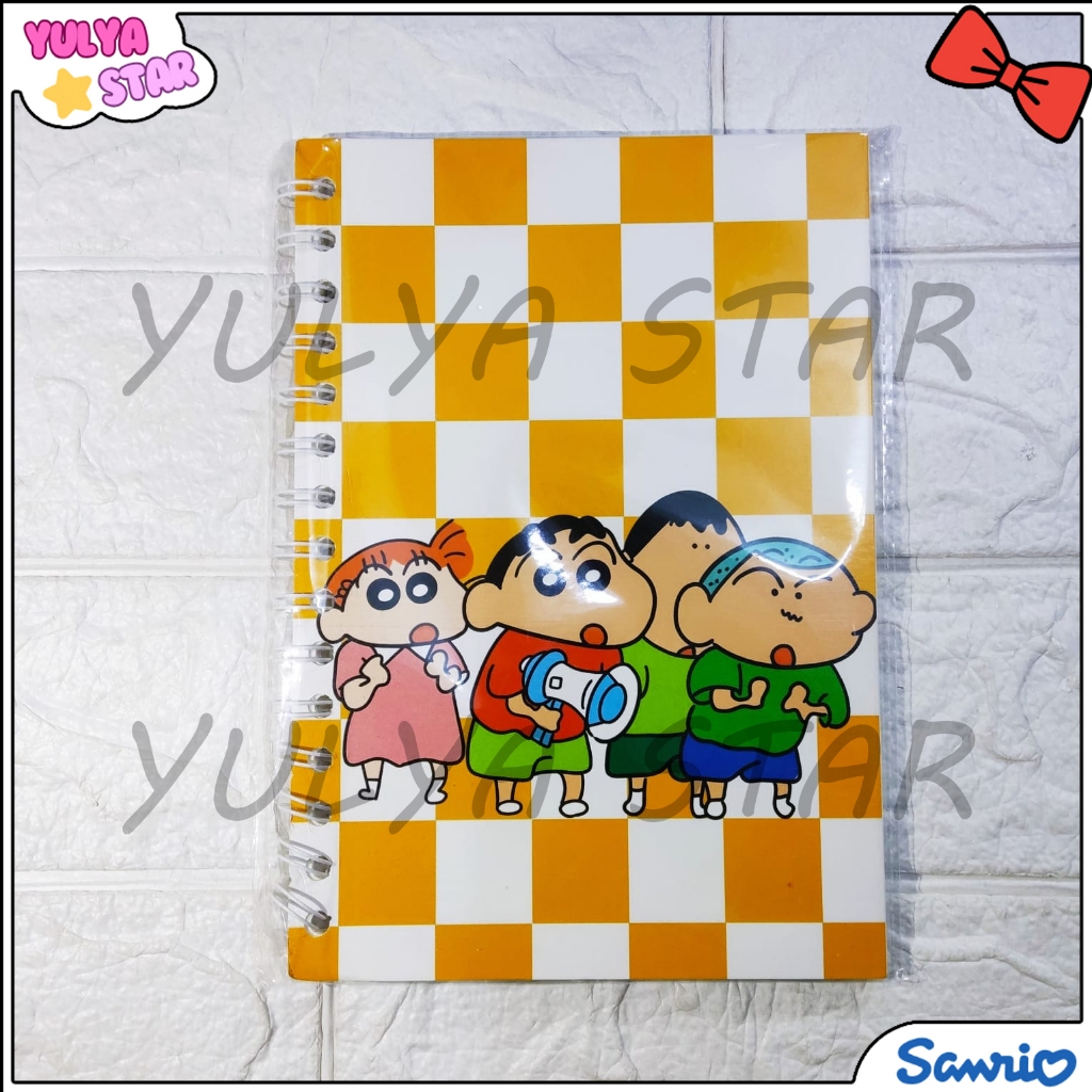 Jual Buku Coil A5 Shinchan Buku Catatan Shinchan Buku A5 Shincan