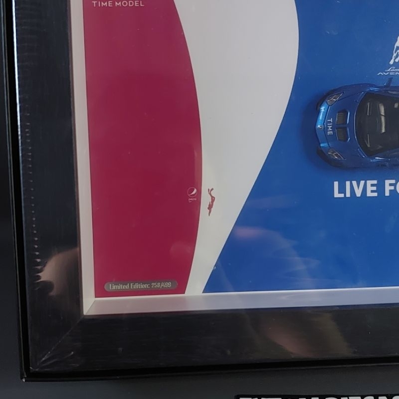 Jual Time Model Lamborghini Aventador LBWK Pepsi Frame | Shopee Indonesia