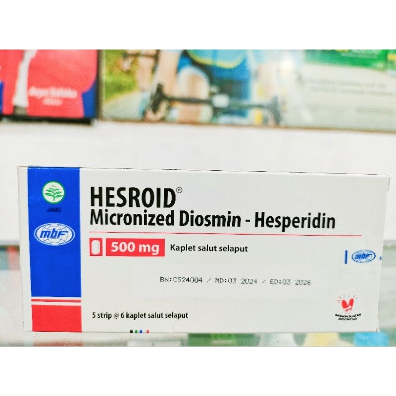 Jual HESROID TABLET 500mg (5strp@6kaplet) | Shopee Indonesia