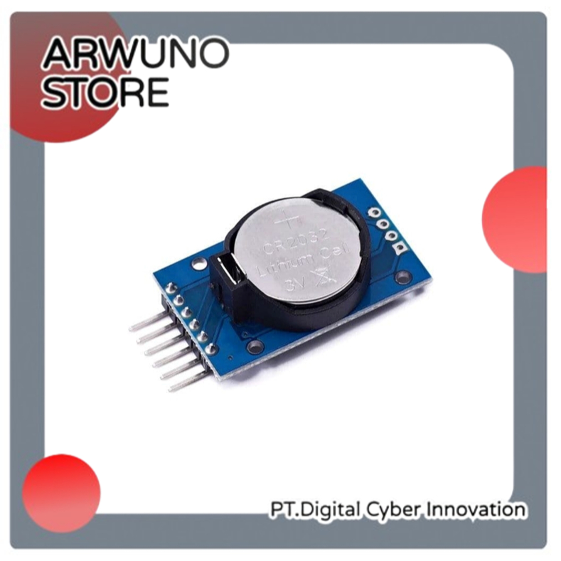 thumbnail image 2 of DS3231 IIC Precision Real Time Clock RTC Module With CR2032 Battery - Arduino/Raspberry Pi 2 of 14