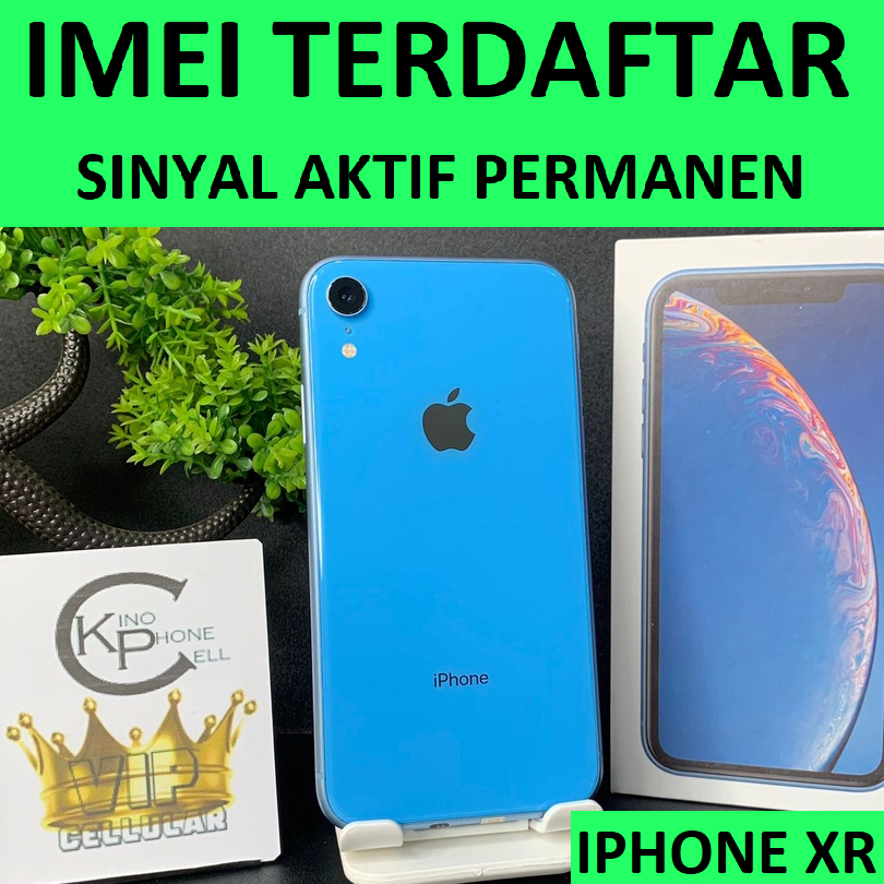 Jual Bc Iphone Xr Imei Terdaftar Beacukai Sinyal Permanen Apple Xr Gb Gb Gb Second